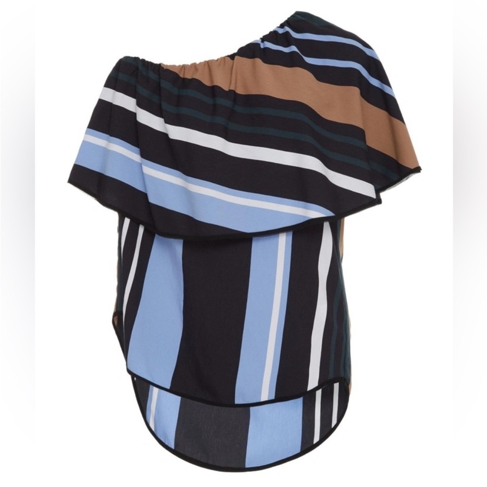 Smarteez‎ Italy Striped One-shoulder Top